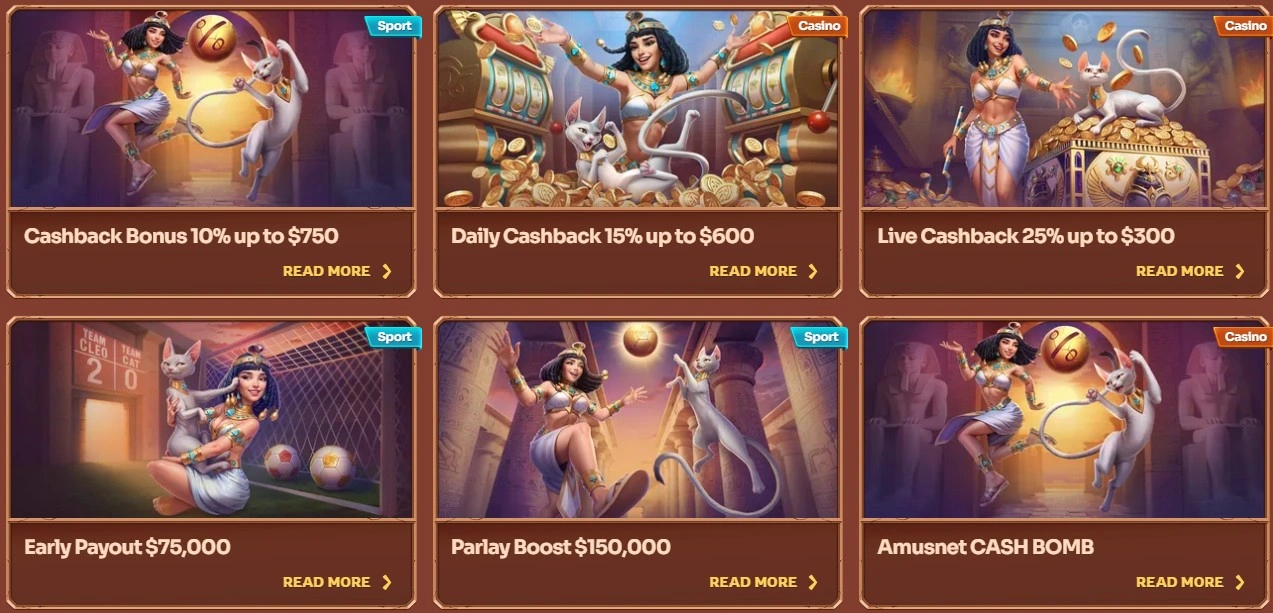 CleoBetRa Casino loyalty cashback and event bonuses