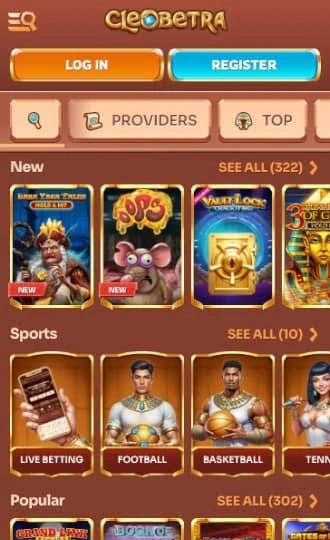 CleoBetRa Casino secure mobile login